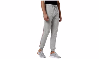 Park Avenue Men cotton Blend Track Pant -Light Grey