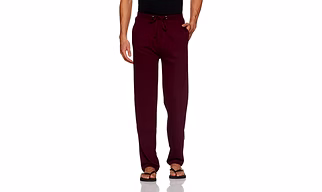 Park Avenue Solid Men Mahroon Track Pant