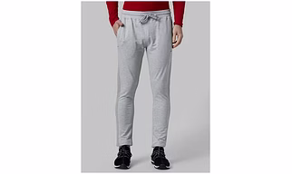 Park Avenue Men cotton Blend Track Pant -Grey