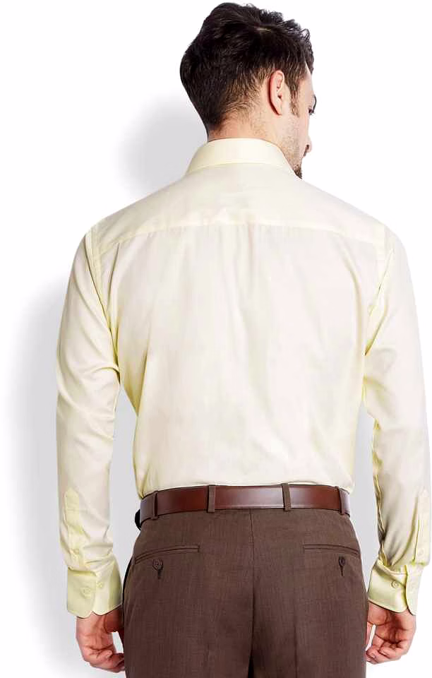 Raymond Mens Solid Formal Shirt image 5