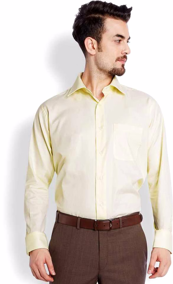 Raymond Mens Solid Formal Shirt image 1