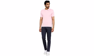 Parx Cotton Polo Neck Tshirt