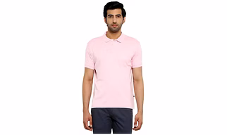 Parx Cotton Polo Neck Tshirt