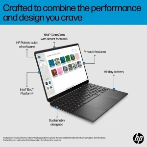 HP Spectre 34.3 cm x360 2-in-1 Laptop 14-ef2036TU - Black-3