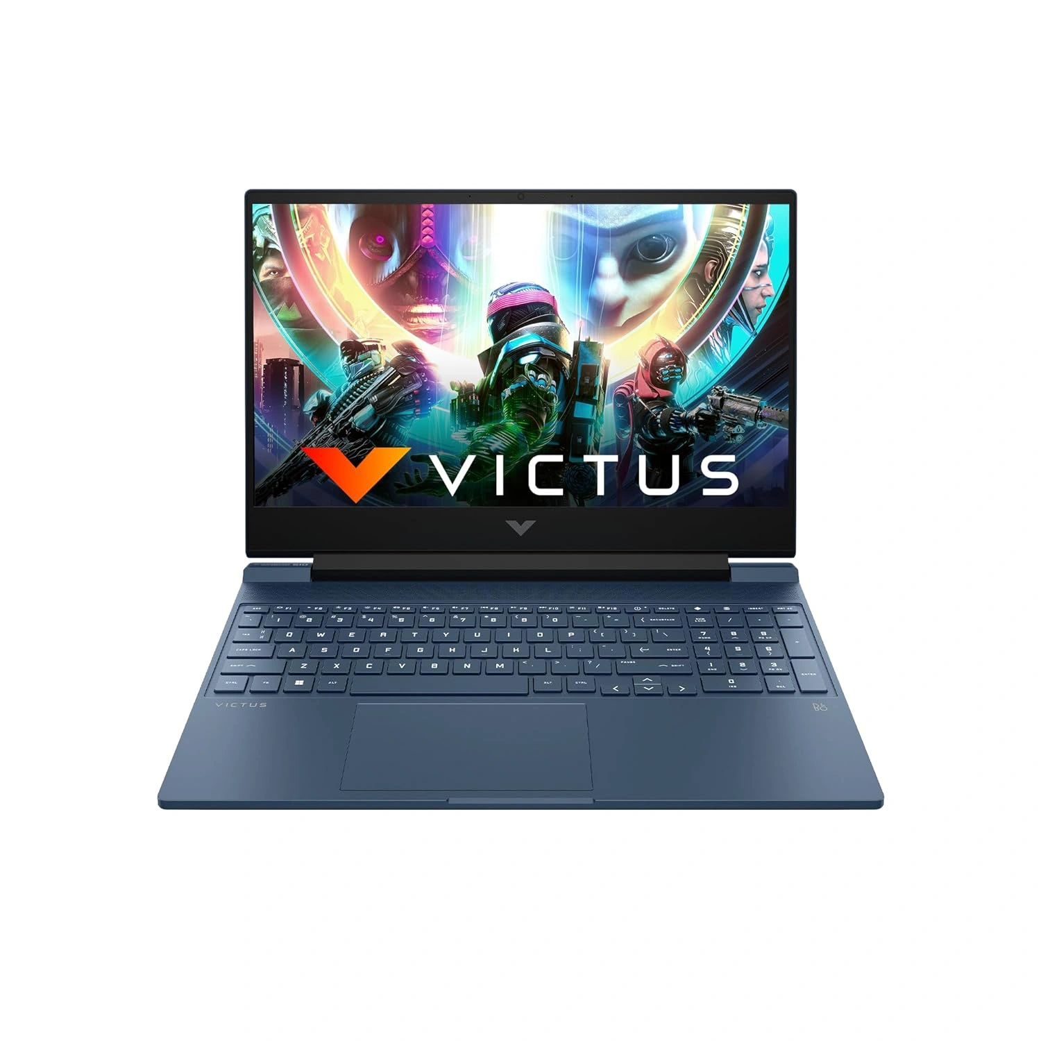 HP Victus Gaming Laptop, AMD Ryzen 5 5600H, AMD Radeon RX 6500M Graphics, 15.6-inch (39.6 cm), 50W TGP, FHD, IPS, 8GB DDR4, 512GB SSD, Backlit KB, B&amp;O (Win 11, Blue, 2.37 kg), fb0157AX-BM8R0K9PA