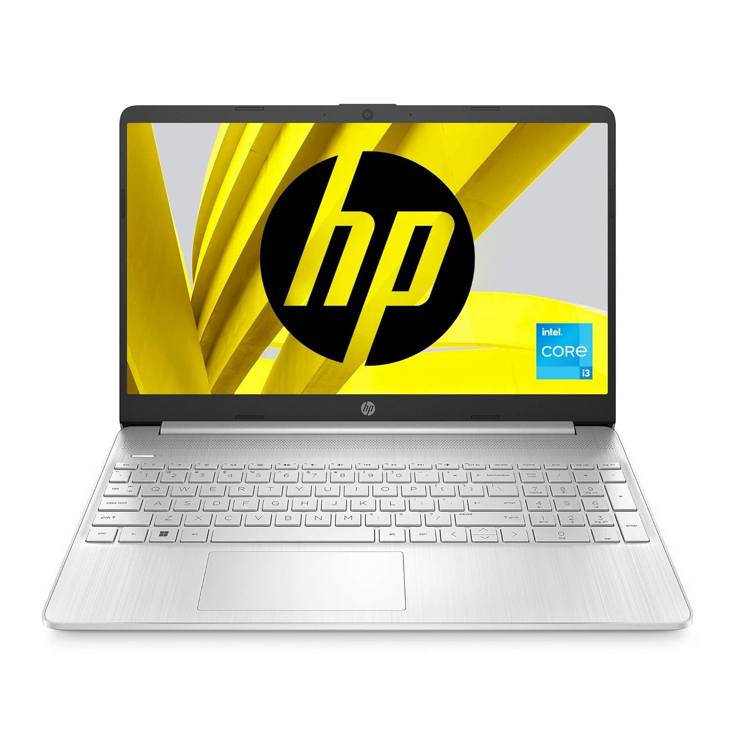 HP 15s 12th Gen Intel Core i3-1215U 15.6inch (39.6 cm) FHD Anti-Glare, 8GB RAM, 512GB SSD, Intel UHD Graphics, Dual Speakers, (Win 11 Home, MSO 2021, Silver, 1.69 kg), 15s-fq5185TU-BM7Q6Z7PA