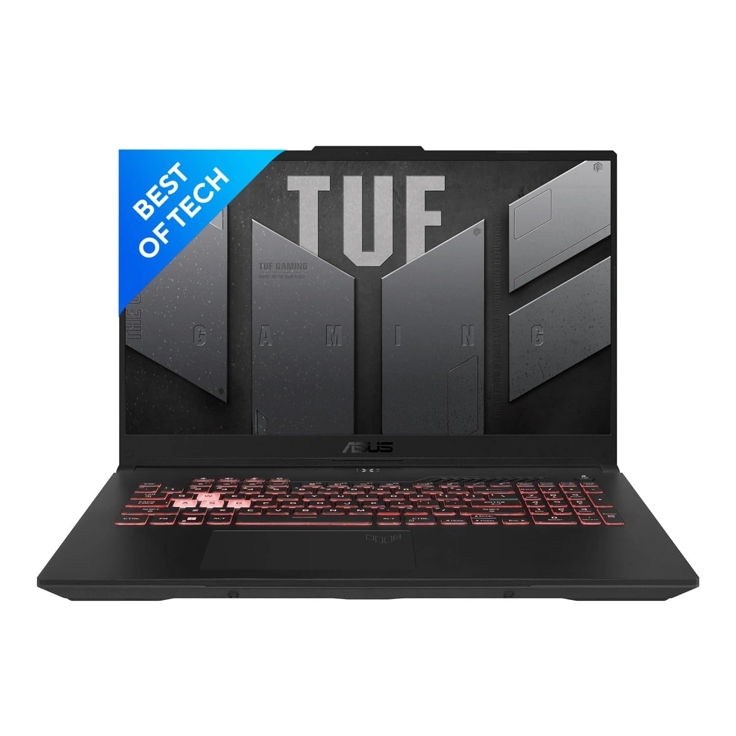 ASUS TUF Gaming F17 (2022), 17.3&quot;(43.94 cms) FHD 144Hz, Intel Core i5-12500H 12th Gen, RTX 3050 4GB GPU, Gaming Laptop (16GB/512GB SSD/90WHr Battery/Windows 11/Gray/2.6 Kg), FX707ZC4-HX067W-BMFX707ZC4-HX067W