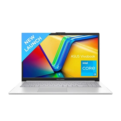 ASUS Vivobook Go 15 OLED (2023), Intel Core i3-N305, 15.6" (39.62 cms) FHD OLED, Thin and Light Laptop (8GB/512GB SSD/Windows 11/Office 2021/Backlit KB/Silver/1.63 kg), E1504GA-LK321WS