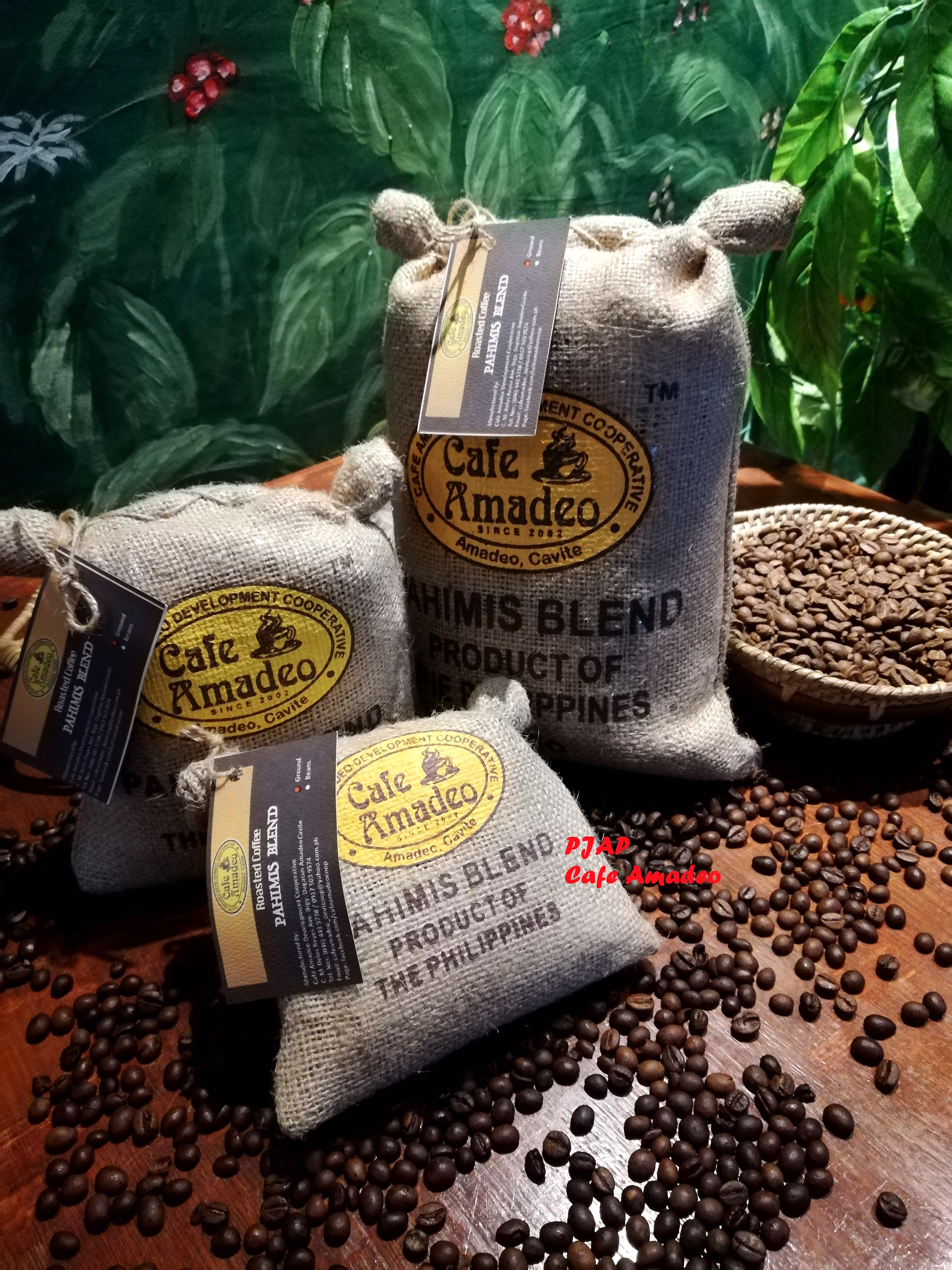 Cafe Amadeo (Pahimis Blend in Jute Sack) 1kl image 3