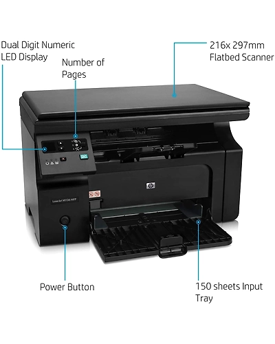 HP Laserjet Pro M1136 Multifunction Monochrome Laser Printer -2