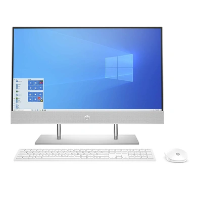 HP 24-DP0813In 1yr  Intel 10th  Gen Corei5-1035G1 Processor,8GB  DDR-4 Ram/1TB+256GB  SSD HDD/No DVD  Writer/23.5” FHD Screen Display/  HP  Wireless  Keyboard &amp; Mouse /Windows 10 with MSO-1