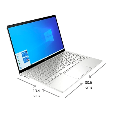 HP ENVY   13-BA0011TX  Intel 10th Gen Core i5-  Processor , 8GB Ram , 512 GB SSD, 13.3” Full HD IPS TOUCH Display,2GB NVIDIA MX350,   Windows10 With MSO . (NO STYLUS PEN INCLUDED) Finger print-1