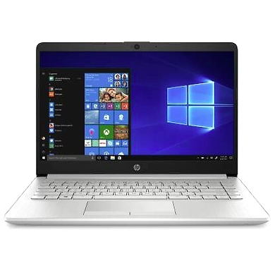 HP 14S-CF3006TU  Intel 10th Gen Core i3-1035G1   Processor , 4GB DDR4 Ram ,  1TB SATA HDD, 14” FHD Display , NO DVD Writer, Windows10 With MSO(Silver)-HCF3006I3L