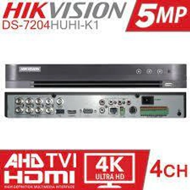 HIKVISION 5MP TURBO 4 CHANNEL HD DVR CAMERA  4 PCS  1TB HARD DISK  FULL COMBO SET-5MP4CH