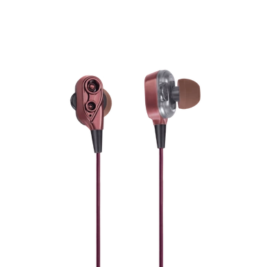 Fingers Dual Driver MusiPods W6 - Burgundy-2