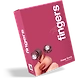 Fingers PowerSoniq - Burgundy-fpsew-sm