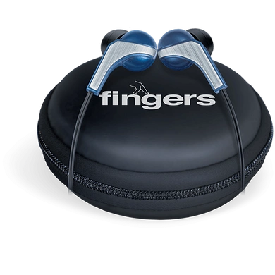 Fingers SoundBoomerang - Ink Black + Gold|Imperial Blue + Silver-fsboew