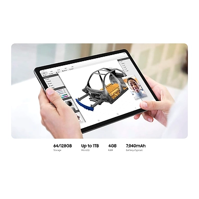 SAMSUNG TAB S6 Lite  10.4 ” Display &amp; Slim design , 4 GB Ram , 64 GB Storage SAMSUNG DEX INBUILD , 2.3 ghz +1.9 ghz OCTA CORE PROCESSOR 13 mp Rear / 8 mp selfi Camera ,HDR VIDEO PLAY , Smart S PEN , 7040 MAH Battery-1