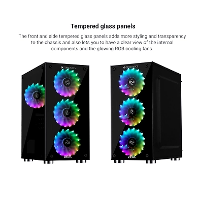 CC-876B ZEBRONICS COMPUTER CASE (ZEAL)-2