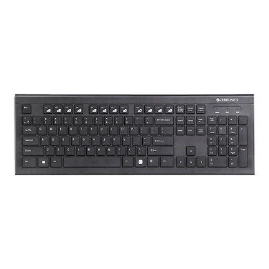 KB-DLK01 USB MULTIMEDIA KEYBOARD (BLACK)-zdlk01kb