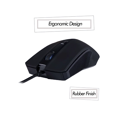 KB-ZEB MULTIMEDIA USB KEYBOARD &amp; USB MOUSE COMBO (FIGHTER)-5