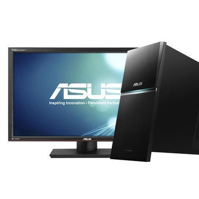 ASUS GL10DH-IN025T (ROG) RYZEN 5-3400G / 8GB/ 1TB+ 512GB SSD /4GB GTX1650 / WIN10. (Keyboard,Mouse)3yrs. Black-A10025D