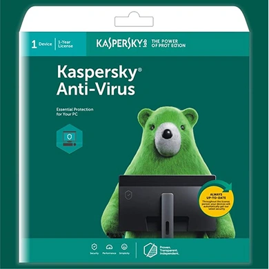 Kaspersky Anti-Virus Latest Version - 1 Device, 1 Year-kis