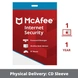 McAfee Internet Security - 1 PC, 1 Years-mcafeeis-sm