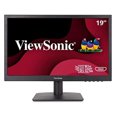 ViewSonic VA1903H-2 19-Inch WXGA 1366x768p 16:9 Widescreen Monitor with Enhanced View Comfort, Custom ViewModes and HDMI for Home and Office, Black-VA1903H-2
