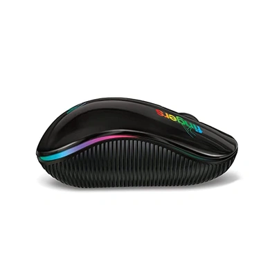 FINGERS RGB-NoviTrend Wireless Mouse (4-in-1 - Wireless with USB Receiver + Bluetooth + Rechargeable + RGB Lights | Advanced Optical Technology)-FRGBNWM