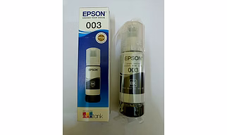 Epson 003 65 ml for EcoTank L3110/L3115/L3116/L3150/L3151/L3152/L3156/L5190 Black Ink Bottle