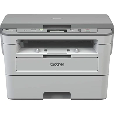 Brother DCP-B7500D Multi-Function Monochrome Laser Printer with Auto Duplex Printing (Toner Box Technology) (Grey)-bdcpb7500d