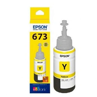 Epson 673 Ink Bottle (Yellow) ( L800/ L805/ L810/ L850/ L1800)