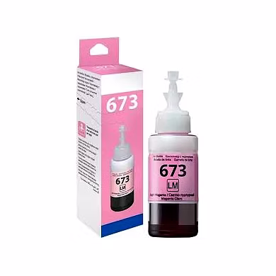 epson 673ink bottle (Lite Magenta)(L805/L850/L1800/L810/L800)-E673LMI