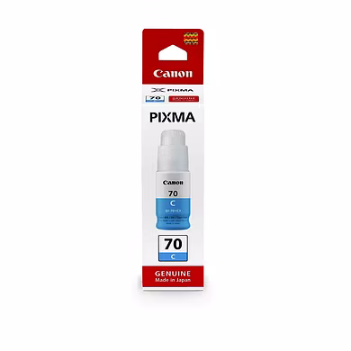 canon pixma 70 ink bottle cyan (G5070, G6070, G7070)-C70C