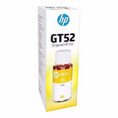 HP Gt52 ink bottle yellow ( 200 / 300 / 400 / 500 / 600 / 700)-HPGT52Y