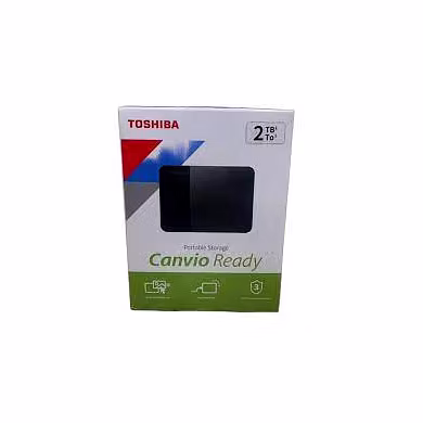 TOSHIBA Canvio Basics 2TB Portable External HDD - USB 3.0 for PC Laptop Windows and Mac, 3 Years Warranty, External Hard Drive - Black-TOSHIBA2TB