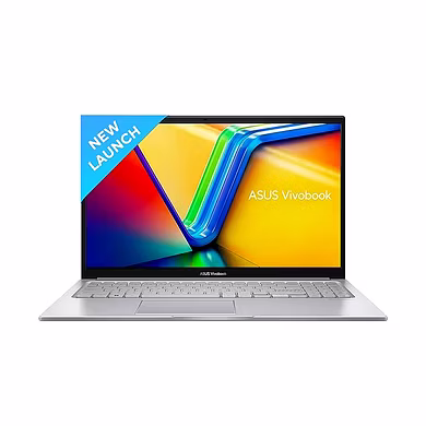 ASUS Vivobook 15 (2023), Intel Core i3-1315U 13th Gen, 15.6&quot; (39.62 cms) FHD, Thin and Light Laptop (8GB/512GB SSD/Windows 11/Office 2021/Backlit KB/Silver/1.7 kg), X1504VA-NJ322WS-asusi3
