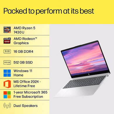 HP I5-fc0389AU  (AMD Ryzen 5 7530U Processor/16 GB/512 GB SSD/Windows 11 Home)-2