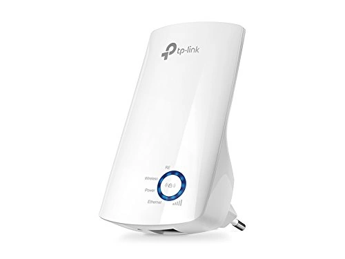 TP-Link TL-WA850RE N300 Wireless Range Extender, Broadband/Wi-Fi Extender, Wi-Fi Booster/Hotspot with 1 Ethernet Port, Plug and Play, Built-in Access Point Mode-TLWA850RE