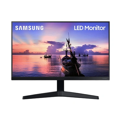 Samsung 24 inch (60.4 cm) IPS, Bezel Less,75 Hz Flat, Flicker Free LED Monitor-LF24T350FHWXXL (Dark Blue Gray)