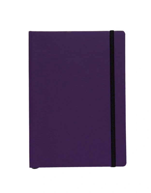 Scholar Notebook Lucid - Premium Ivory Paper Journal-Violet-A5-3