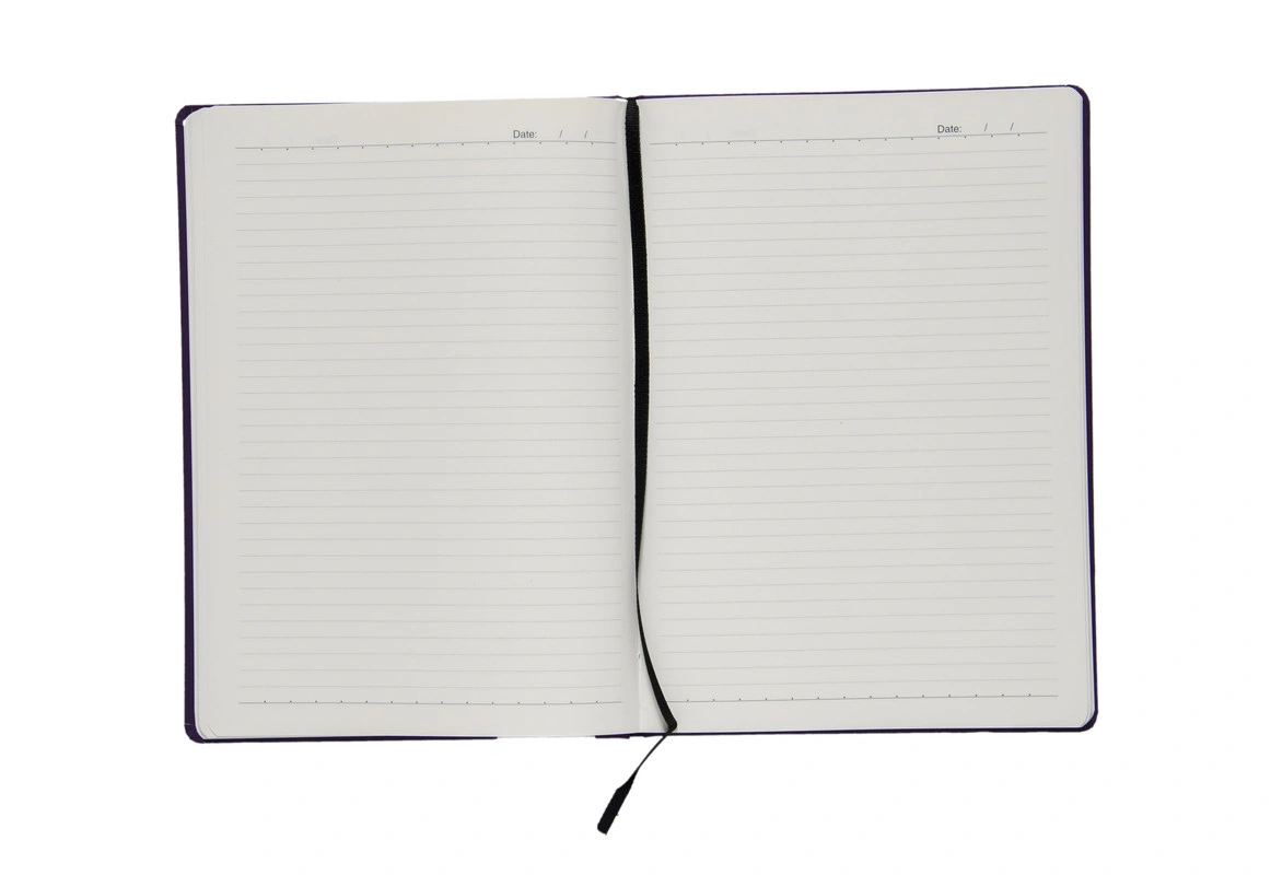 Scholar Notebook Lucid - Premium Ivory Paper Journal-Violet-A5-4