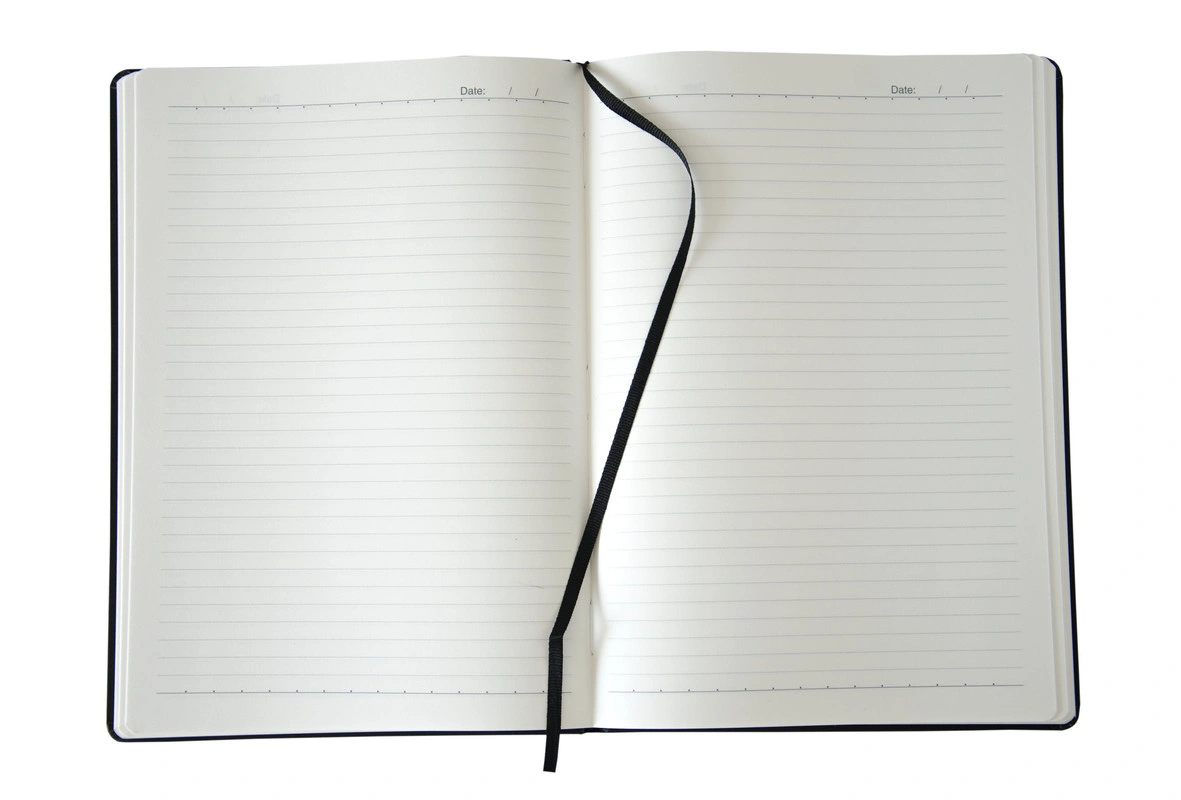 Scholar Notebook Lucid - Premium Ivory Paper Journal-Black-A5-3