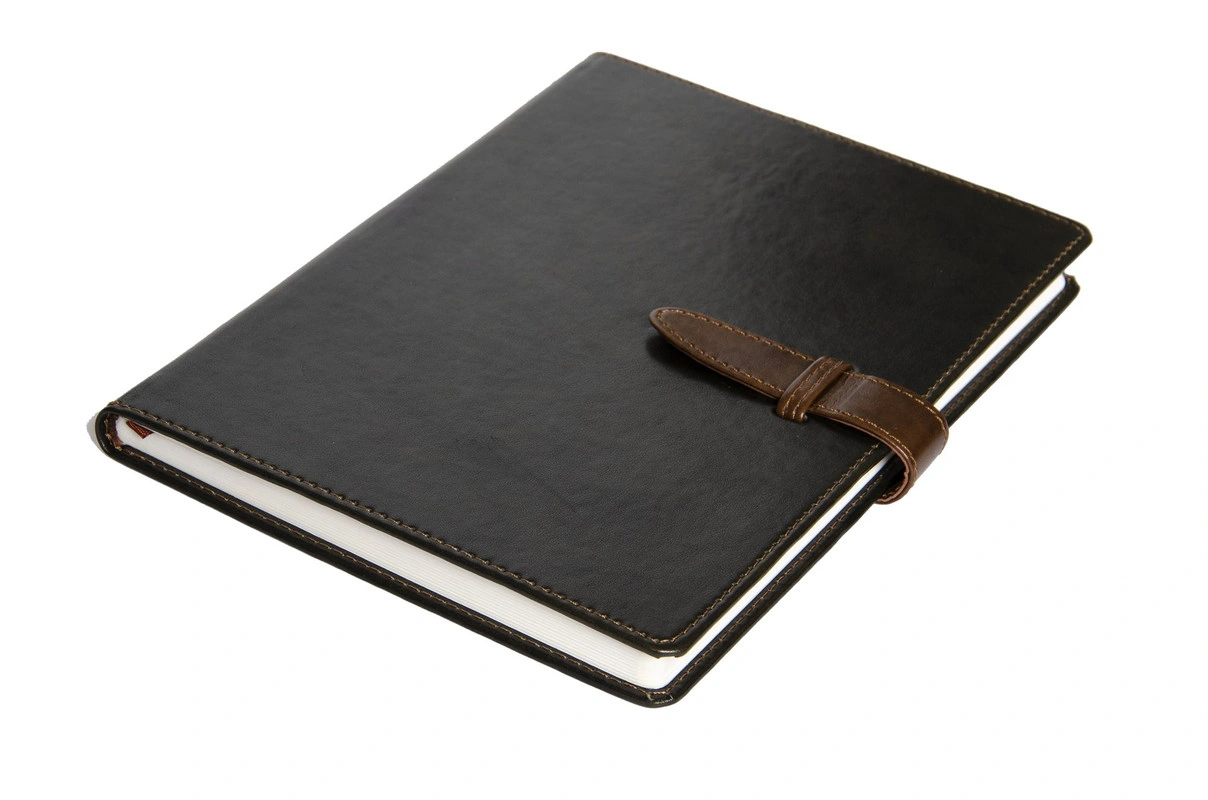 Scholar Legend Premium Notebook with Vegan PU Cover-Charcoal-A6-2