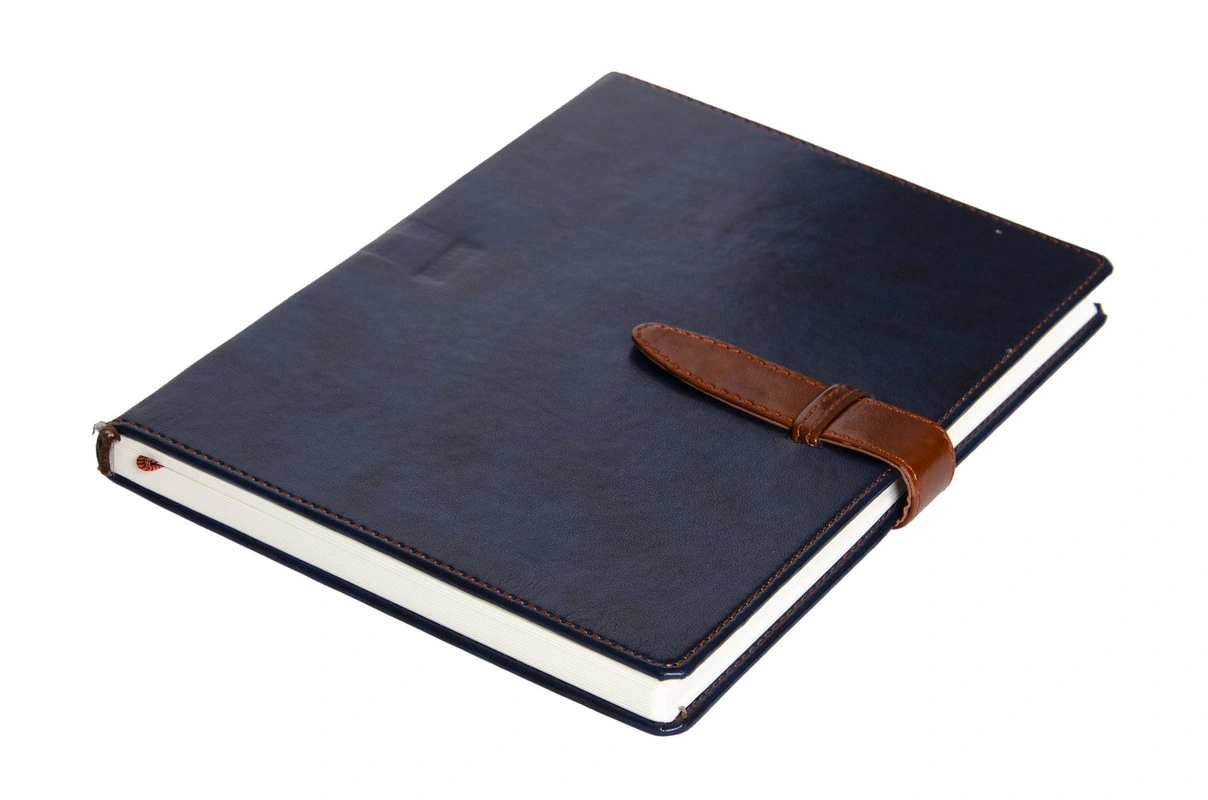 Scholar Legend Premium Notebook with Vegan PU Cover-Mid Night Blue-A5-2