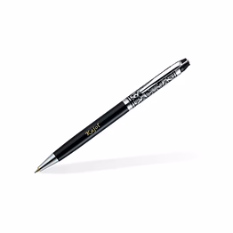 sophistication in writing: pen etched surface top ball pen