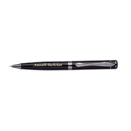 elegant silver accents pen - luxury metal jotter refill pen