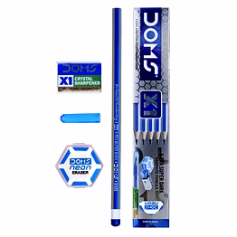 doms x1 pencils pack of 10 - premium quality artist pencils