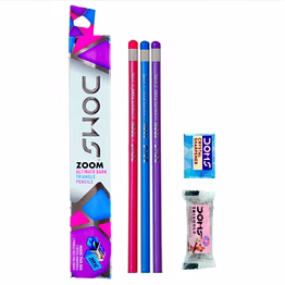 high-quality doms zoom triangle pencils - pack of 10